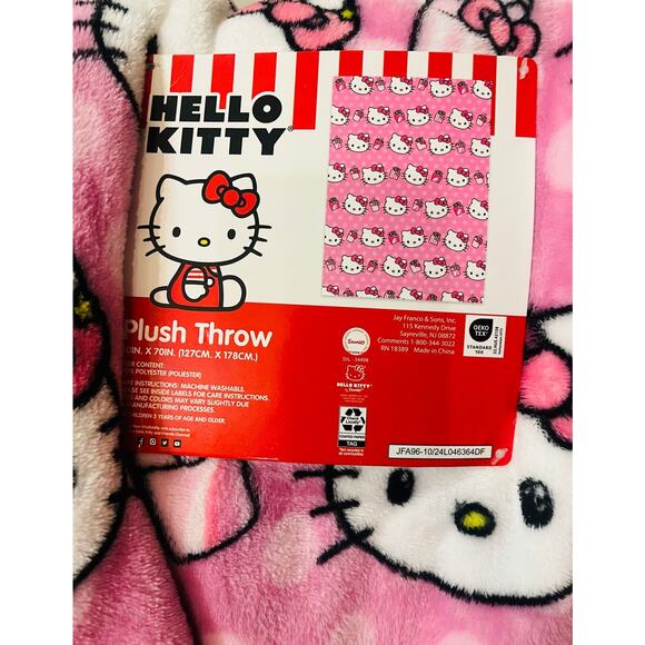 Hello kitty Easter / Gift bundle 50 70 pre school throw love pink cloud pillow - Picture 2 of 4